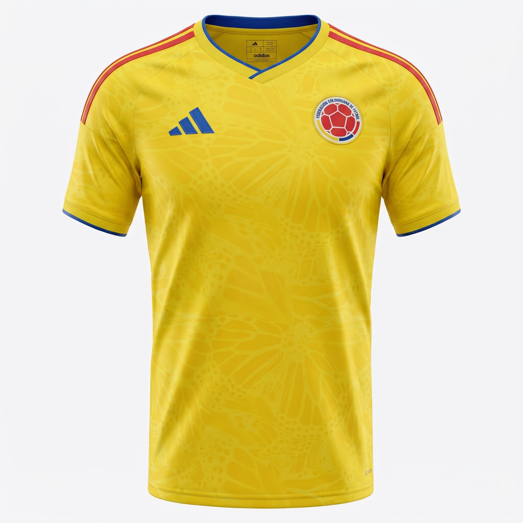Maillot Colombie domicile coupe du monde 2026
