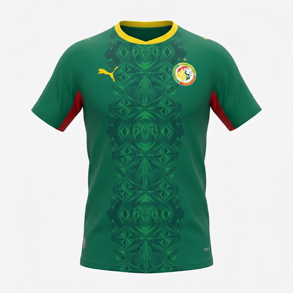 Maillot Sénégal domicile Coupe du monde 2026