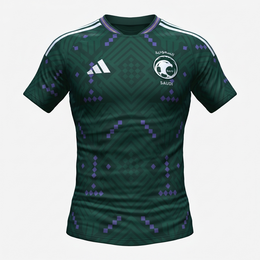 Maillot Arabie Saoudite domicile Coupe du monde 2026